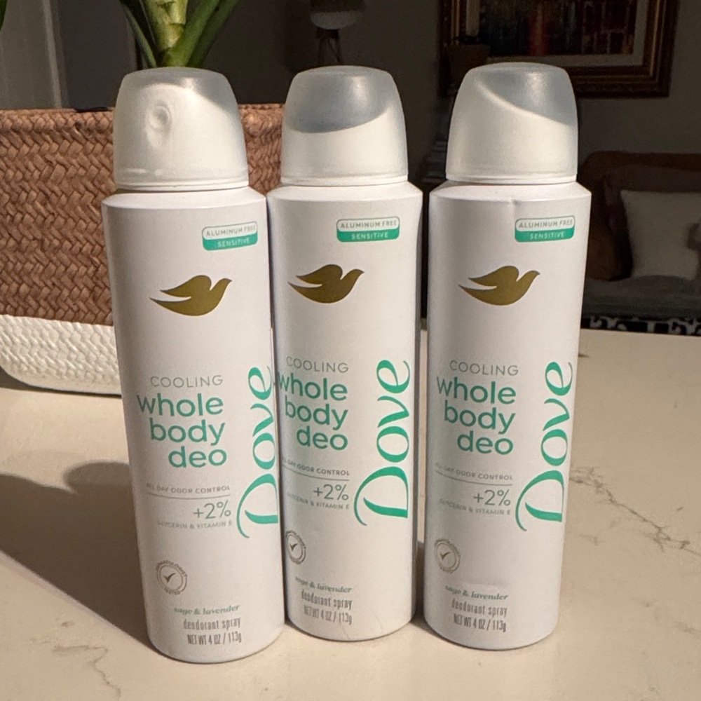 Cooling Whole Body Dove Deo Spray